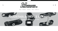 Desktop Screenshot of forsakenmotorsports.com
